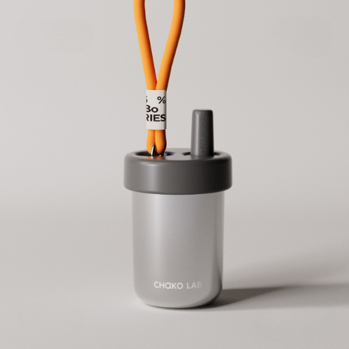 Bo Bo Thermos in Titanium
