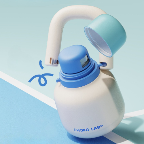 Hung Kettle in Icy Blue