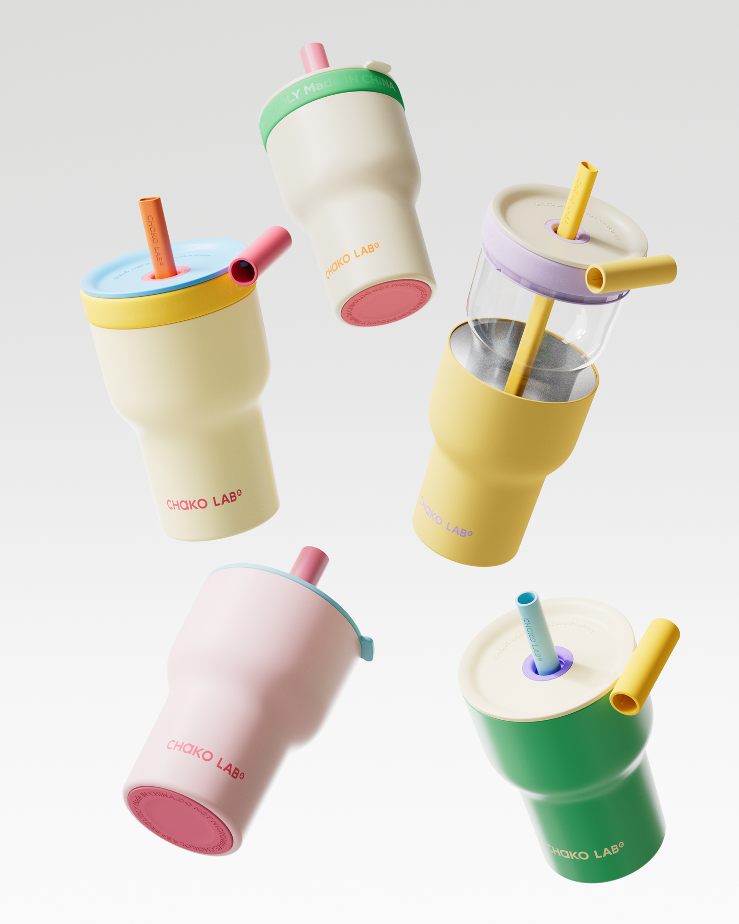 Chubby Tumbler Dual Layer in Eggtart