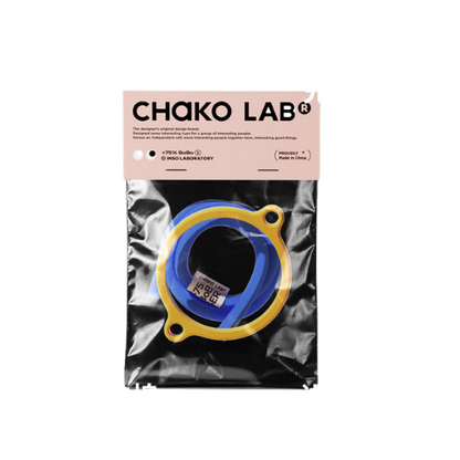 Bo Bo Straps (blue strap, yellow ring)