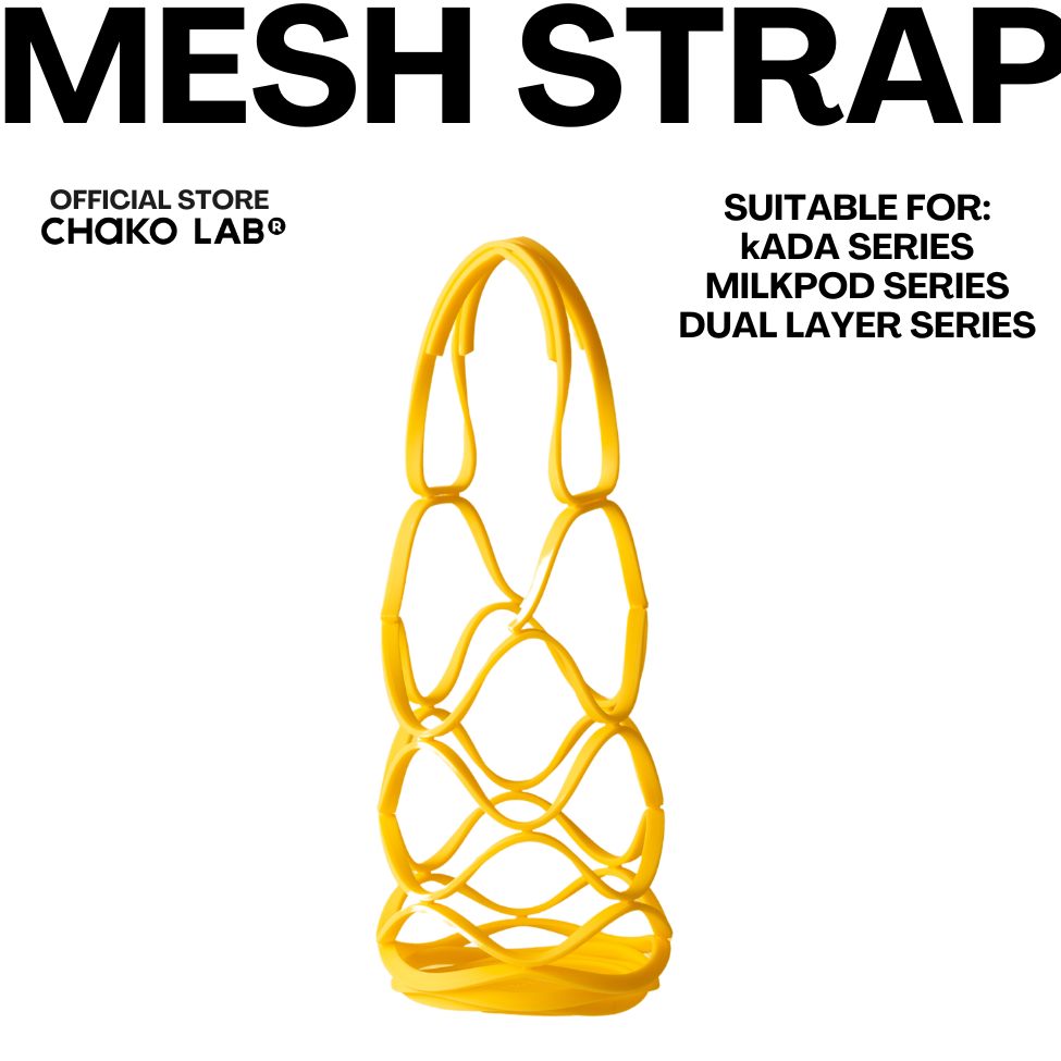 Multi purpose Mesh Strap in Yellow