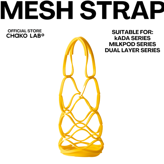 Multi purpose Mesh Strap in Yellow