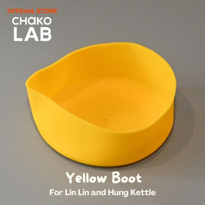 Yellow Boot For Lin Lin and Hung Kettle
