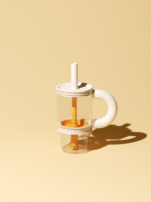 Chako Lab Baba Cup Tritan Tumbler in Cloud