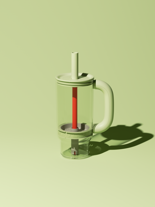Chako Lab Baba Cup Tritan Tumbler in Basil