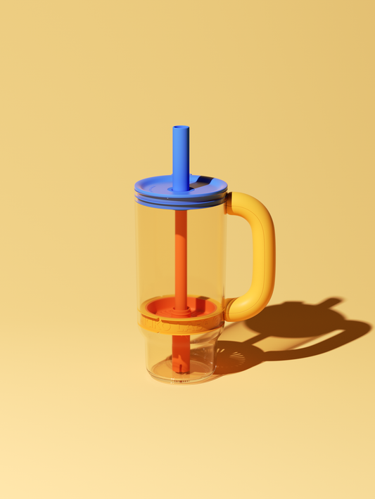 Chako Lab Baba Cup Tritan Tumbler in Lemon