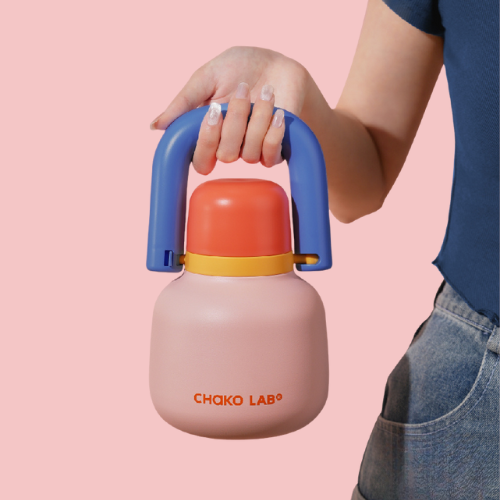 Hung Kettle in Rose Pink