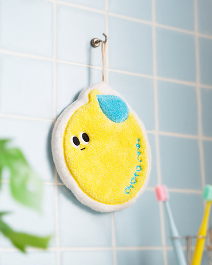 Hand Towel in Lemon
