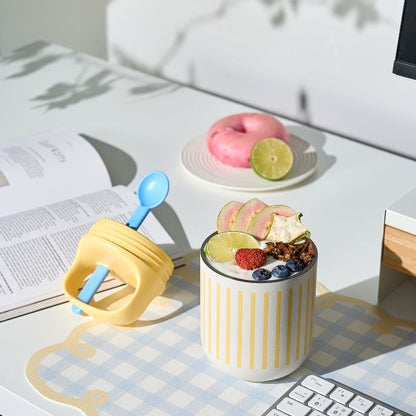 CHAKO LAB BAO BAO CUP INSULATED FOOD CONTAINER WITH SPOON