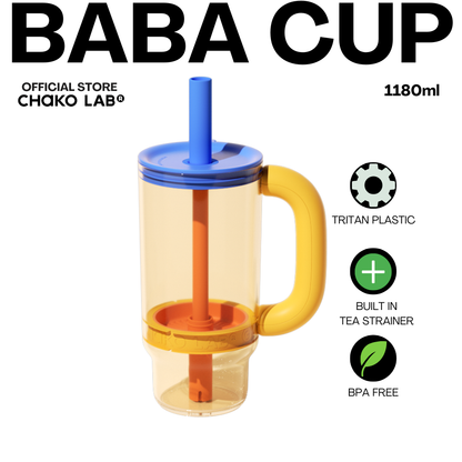 Chako Lab Baba Cup Tritan Tumbler in Lemon