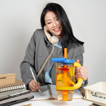 Chako Lab Baba Cup Tritan Tumbler in Lemon