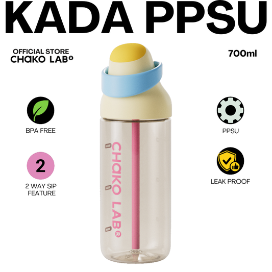 Chako Lab Kada Cup PPSU Bottle 700ml and 550ml