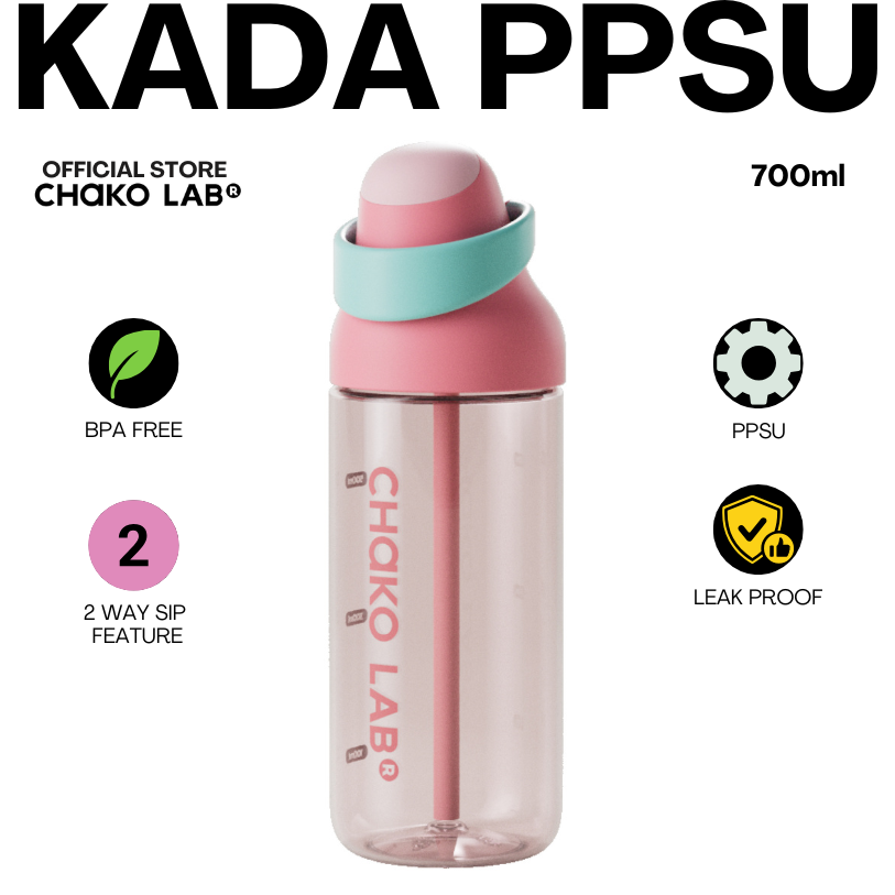 Chako Lab Kada Cup PPSU Bottle 700ml and 550ml