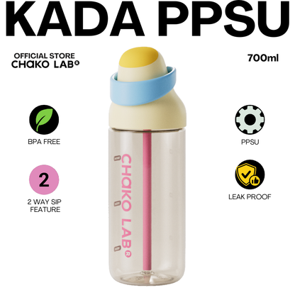 Chako Lab Kada Cup PPSU Bottle 700ml and 550ml