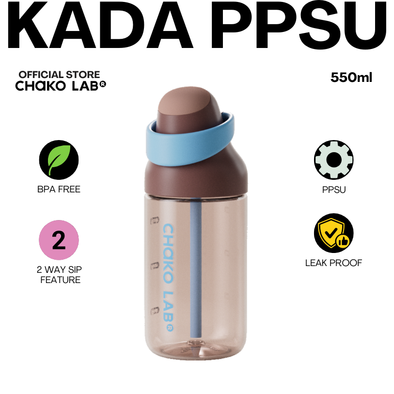 Chako Lab Kada Cup PPSU Bottle 700ml and 550ml