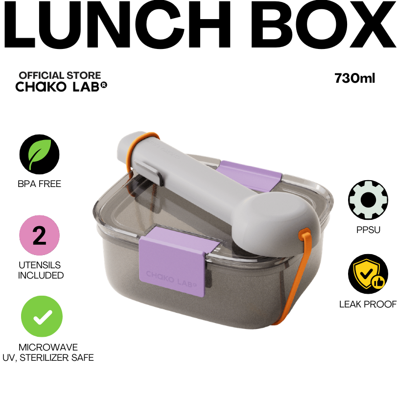 Chako Lab PPSU Lunch Box (730ml)