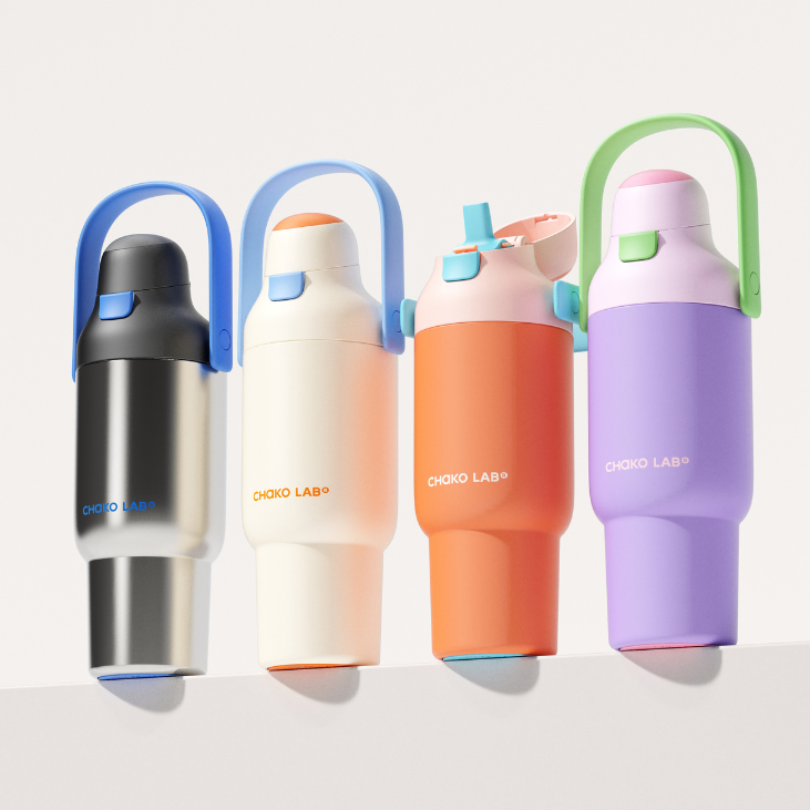 Chako Lab CarryGo 870ml Insulated Dual Sip Tumbler