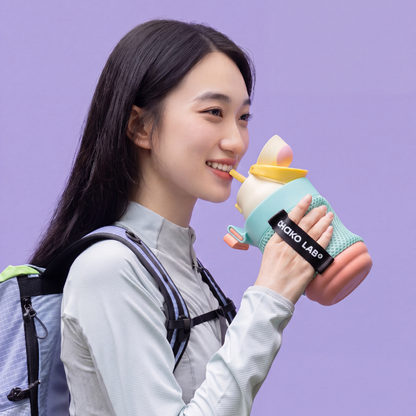 Chako Lab Cup Pouch fits Milk Pod Tumblers, KaDa Tritan, Stainless, Ceramic Stainless Tumblers, Carry Go tumblers