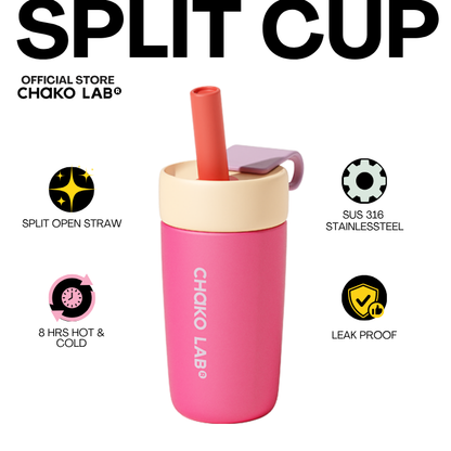 Chako Lab Split Cup 570ml Stainless SUS316 Insulated Tumbler with Straw