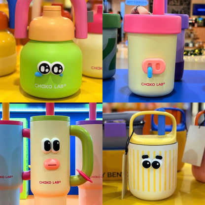 Chako Lab 3D Tumbler Sticker Big Eyes