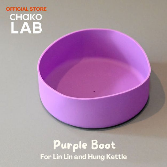 Purple Boot For Lin Lin and Hung Kettle